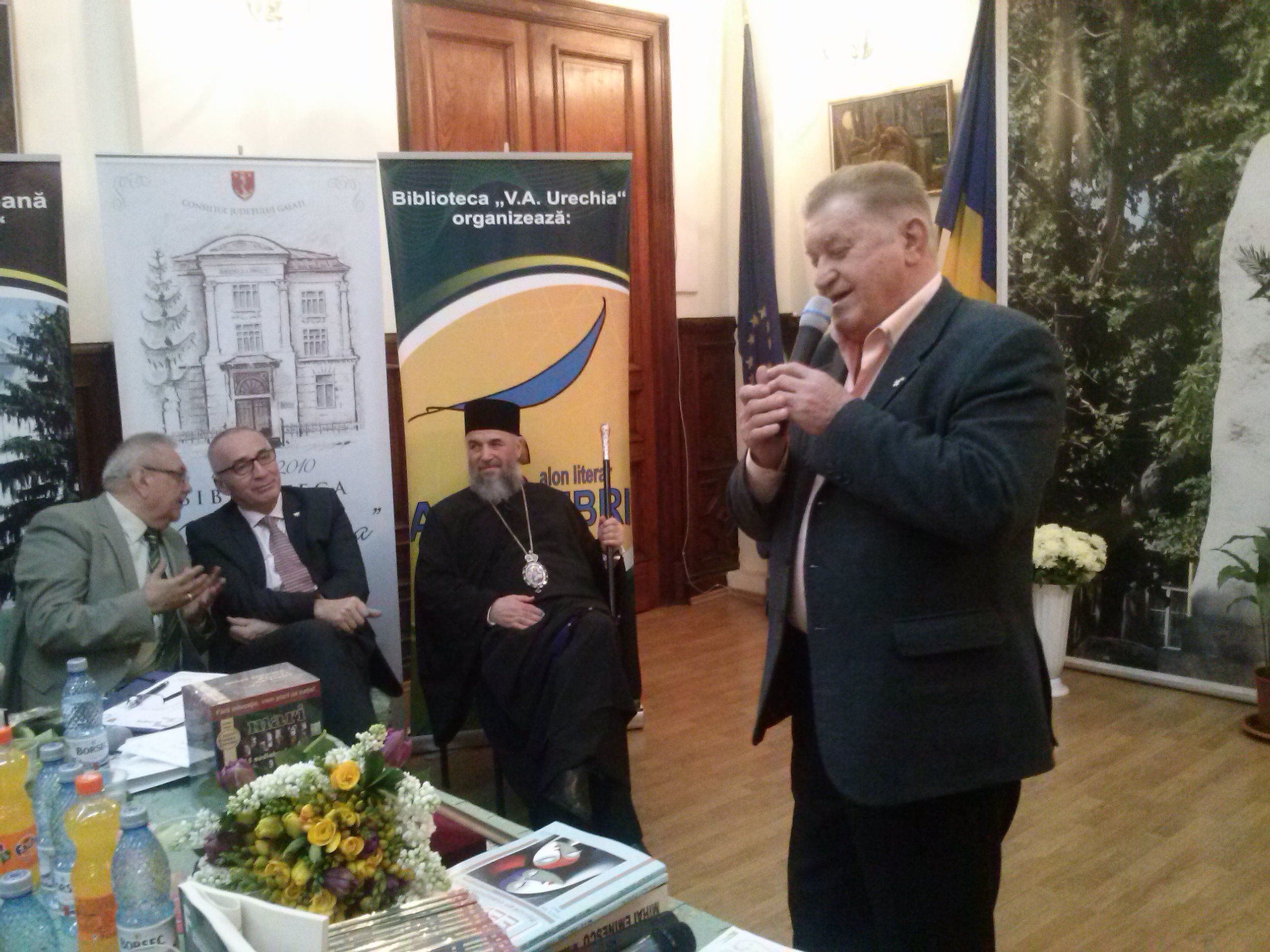 VIDEO/ Actorul Dorel Vişan a primit cheia Galaţiului