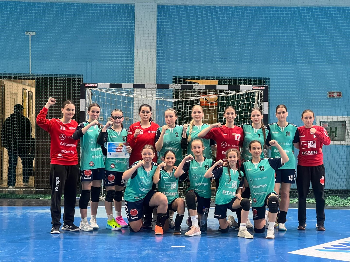 Junioarele III, la turneul final