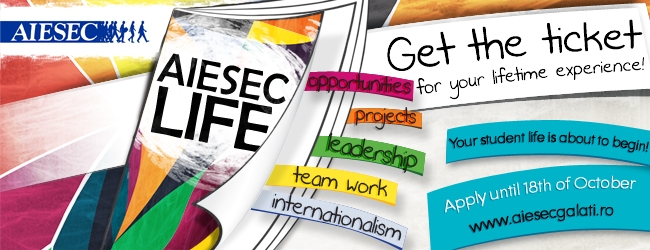 AIESEC a început o nouă campanie de recrutare