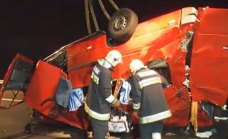 NEWS ALERT - 14 români au murit în urma unui accident rutier produs în Ungaria