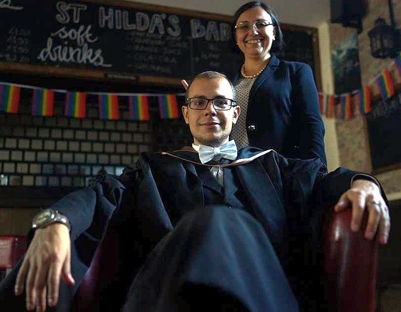 Un gălăţean, doctorand la OXFORD. Andrei Florea lucrează la descoperirea de noi medicamente împotriva cancerului