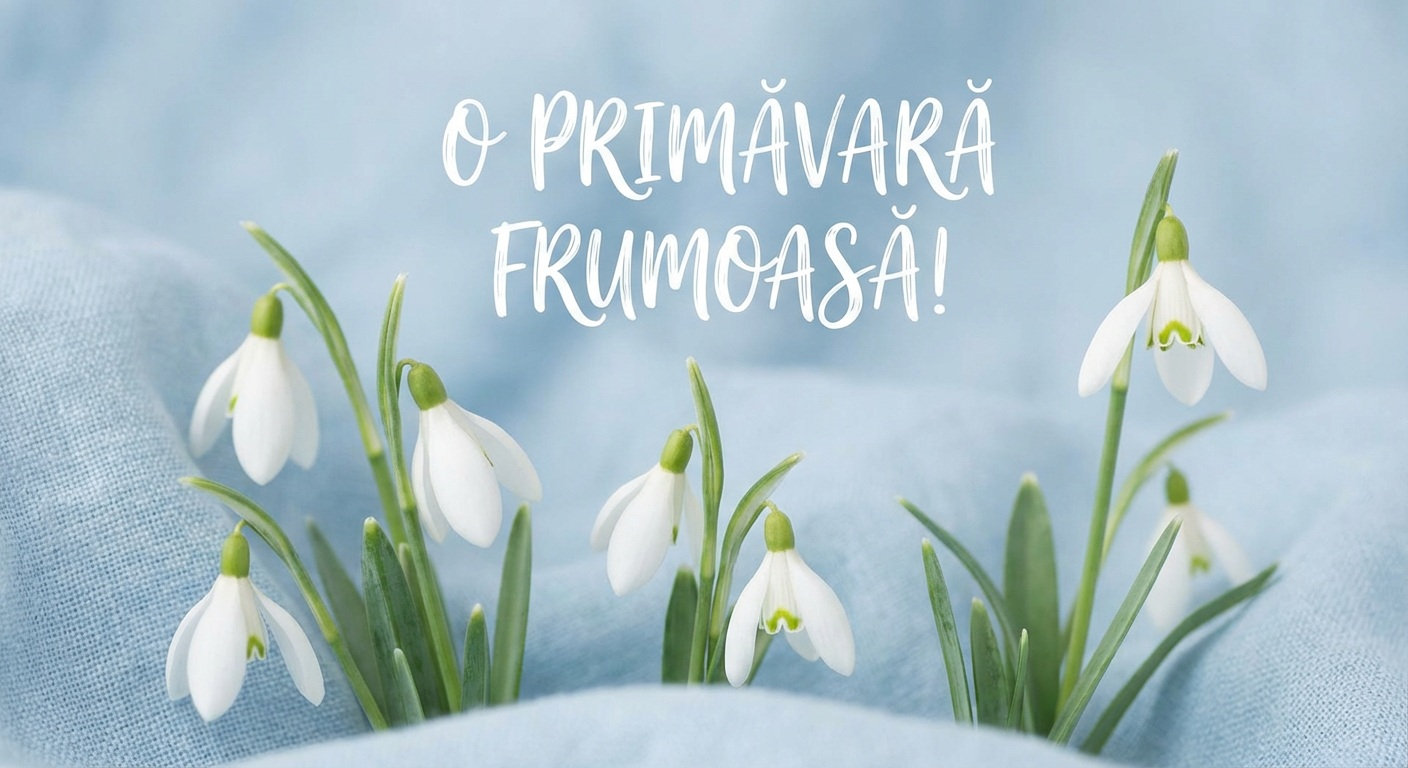 Cititorilor "Vieţii libere" şi tuturor gălăţenilor, un gând bun la început de martie