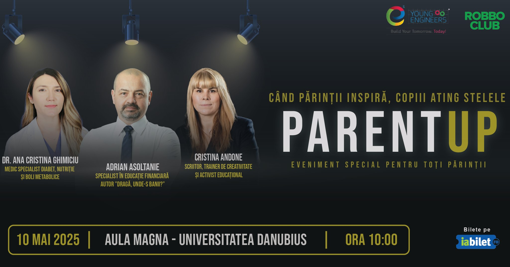 Când părinţii inspiră, copiii ating stelele