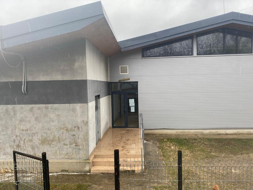 Cabinet medical în sala de sport din Bălășești