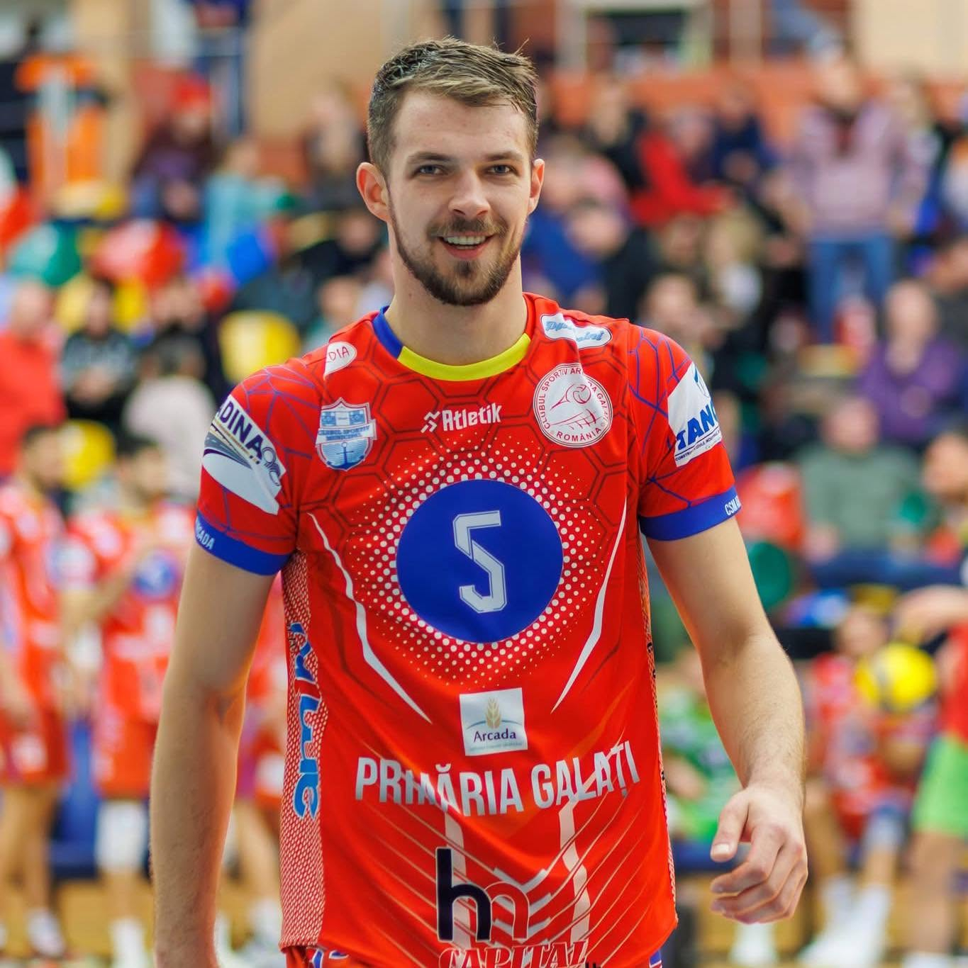 Voleibalistul Andrei Butnaru, încă un sezon la CSM Arcada
