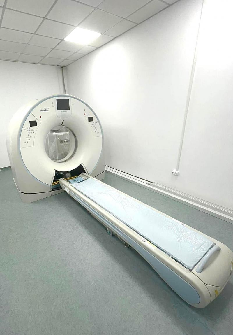 Computer tomograf la Spitalul din Tecuci
