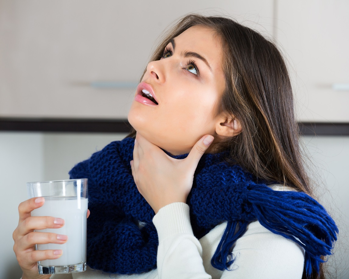 Gargara calmează gâtul și vindecă din interior