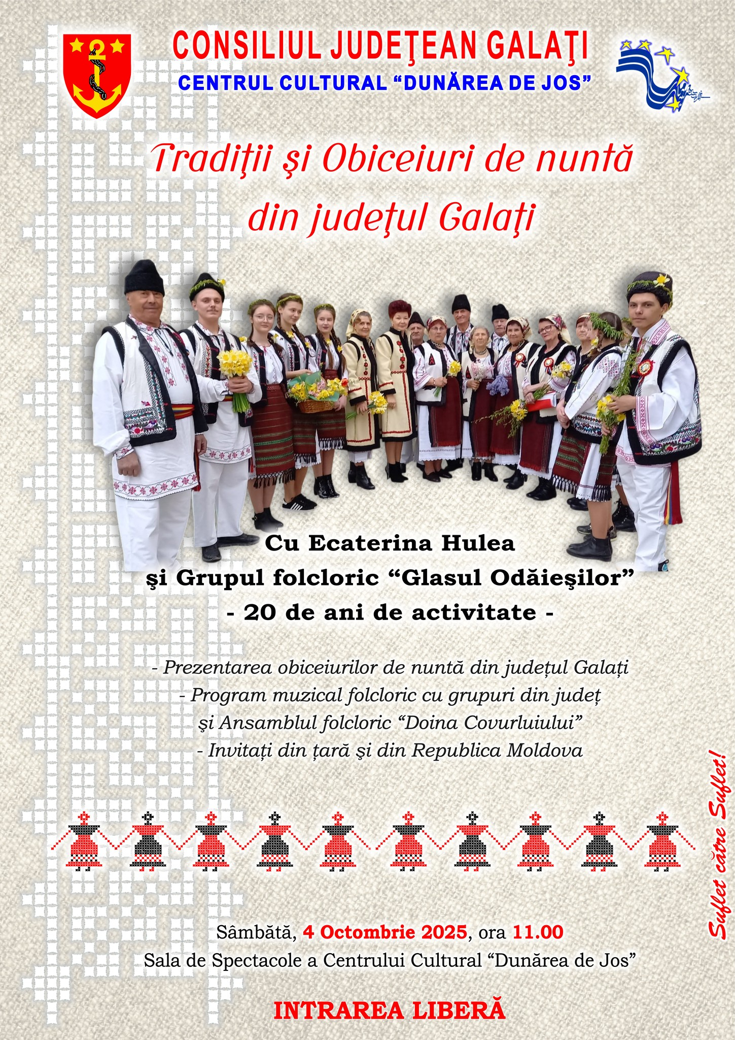 „Glasul Odăieșilor” răsună de 20 de ani. Spectacol aniversar