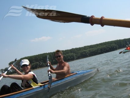 Caiacele, din nou pe Dunăre