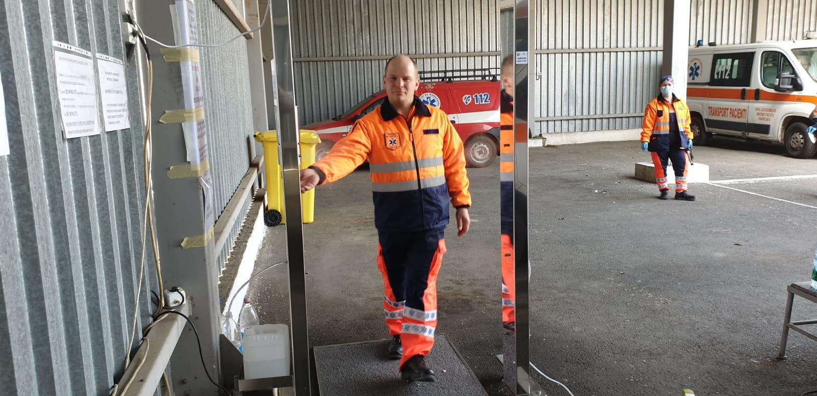 Cum a fost salvată Ambulanța Galați din focarul de coronavirus