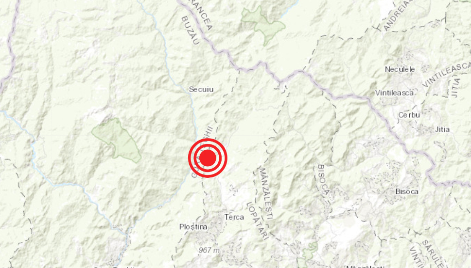 Un alt cutremur, astăzi, în România