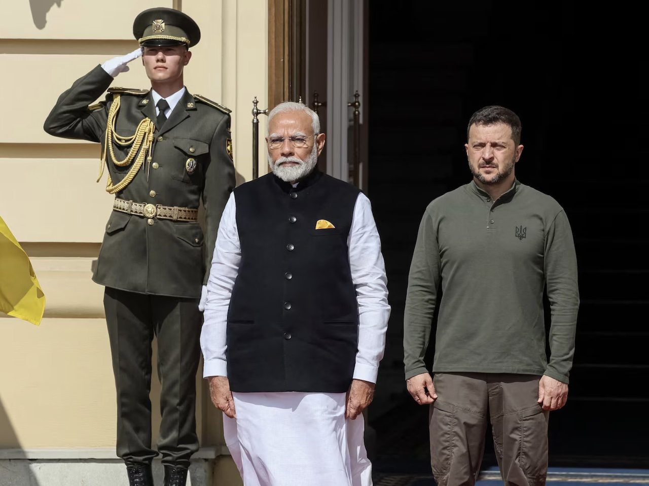 Premierul indian Narendra Modi, la Kiev