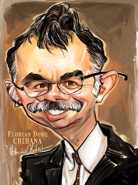 Artistul plastic Florian Doru Crihană cutreieră lumea de la el de-acasă. Inginer în concediu de 40 de ani