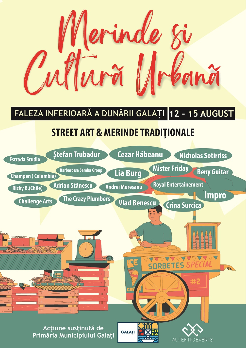 Festival de artă urbană și gastronomie pe Faleză