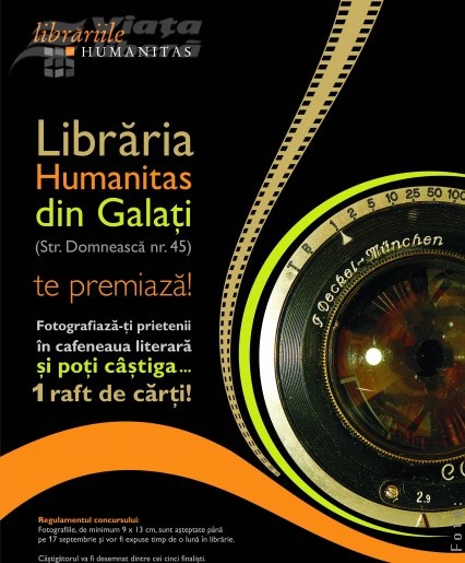 „Strânge-ţi prietenii în cafeneaua literară”