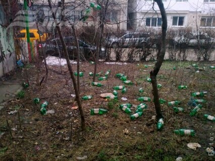 A-nceput de ieri să cadă câte-un pet… 