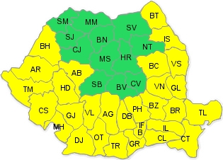 Codul galben de caniculă continuă până marţi! 