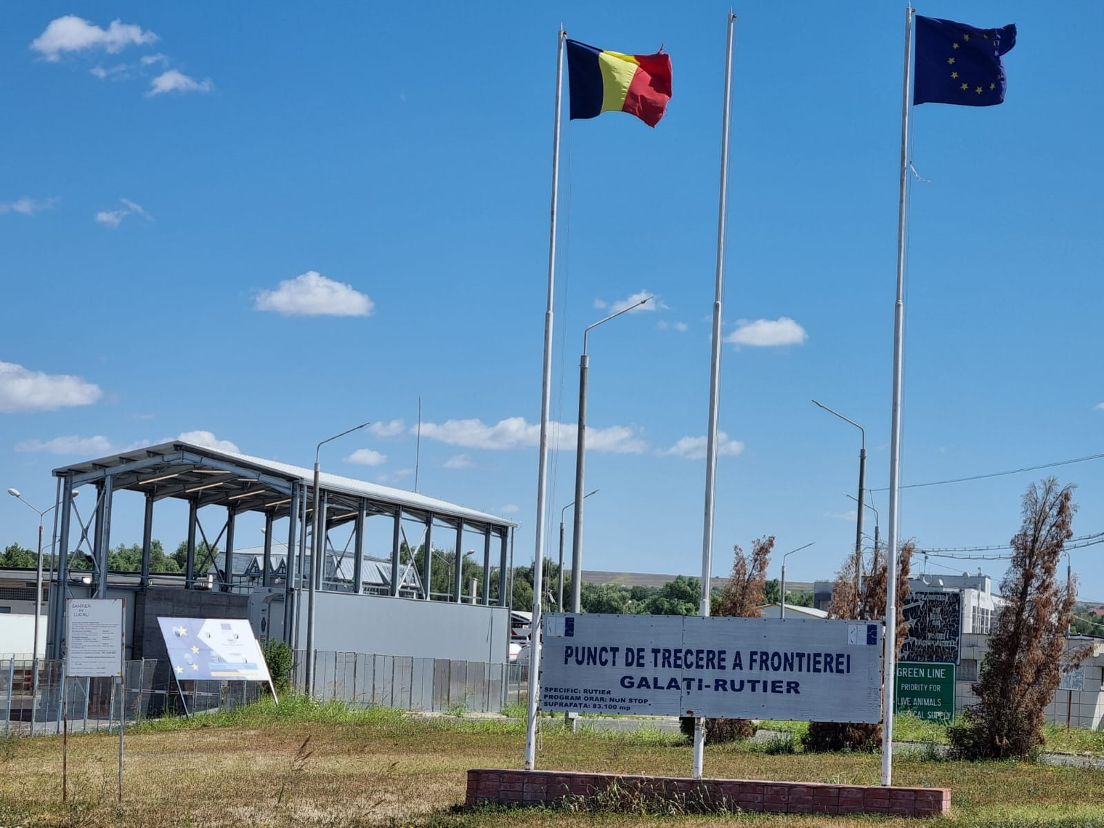 La vama Galați - Giurgiulești nu va fi punct unic de control