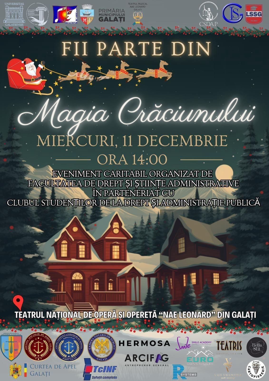 „Fii parte din Magia Crăciunului!”