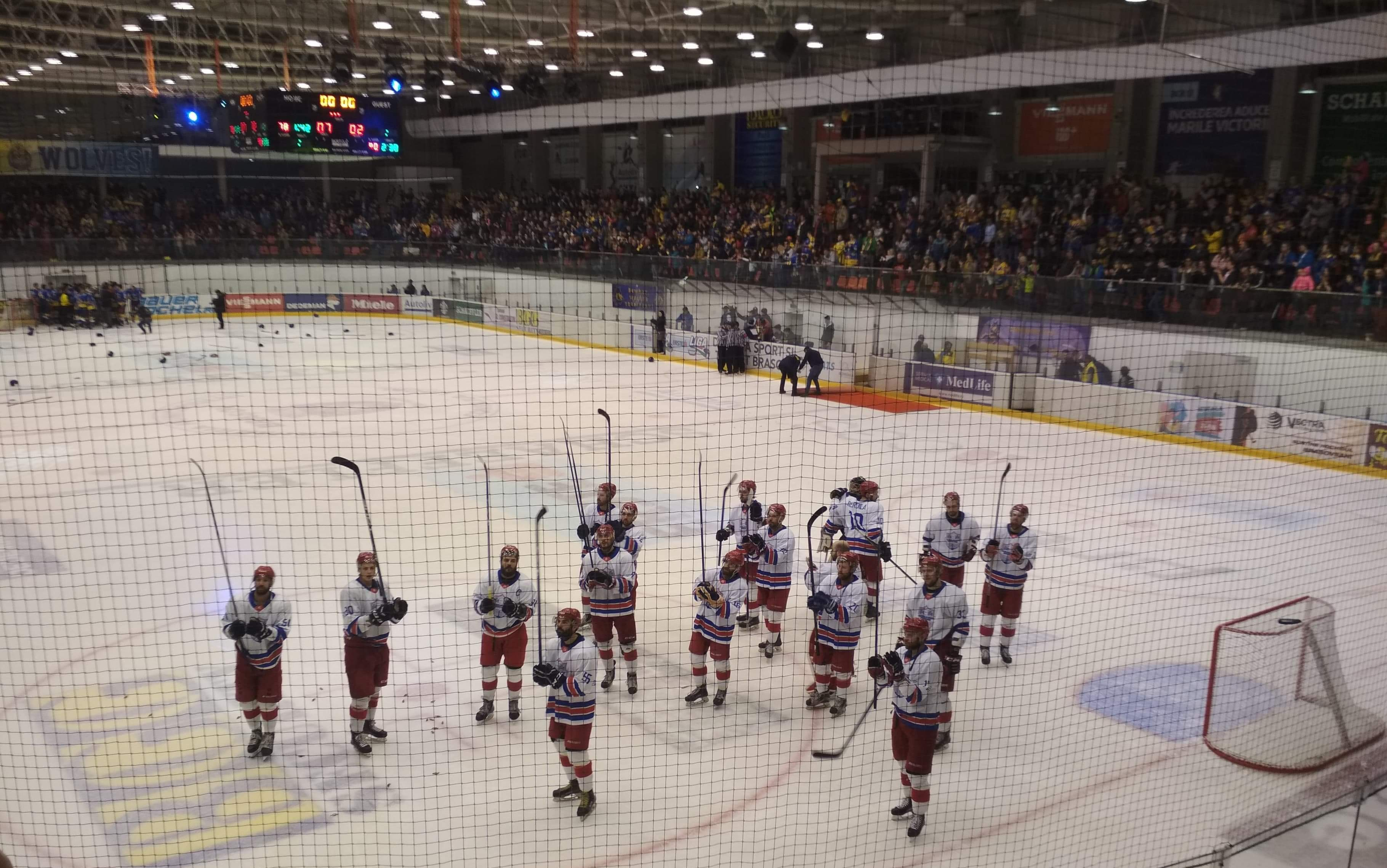 Hocheiștii echipei gălățene, vicecampioni naționali