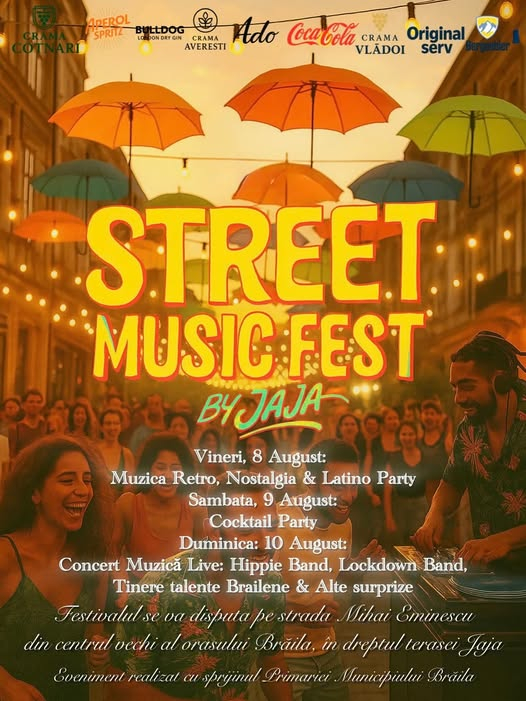 Hippie Band, în concert la Street Music Fest, în Brăila