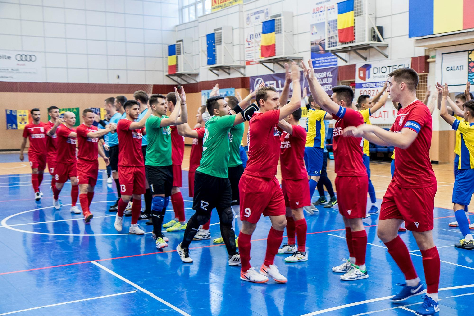 FUTSAL | Scor fluviu la Galați