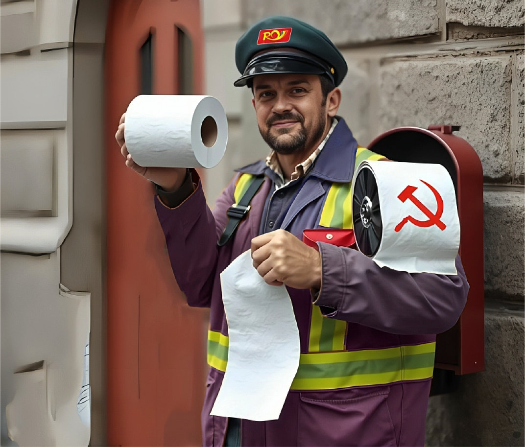 Seceta și ciocanul - scrisoare de liniștire și încremenire