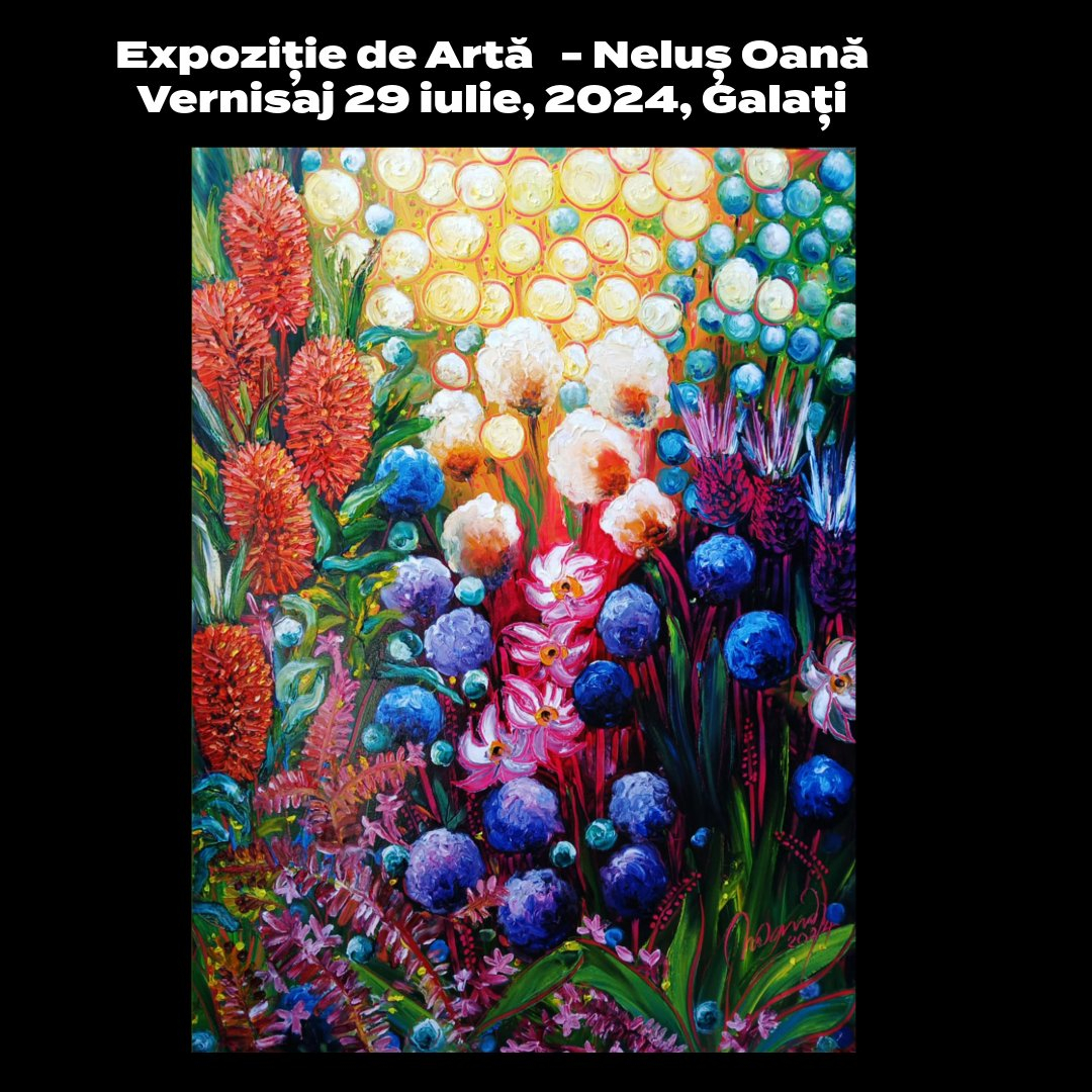 Expoziție de pictură Neluş Oană