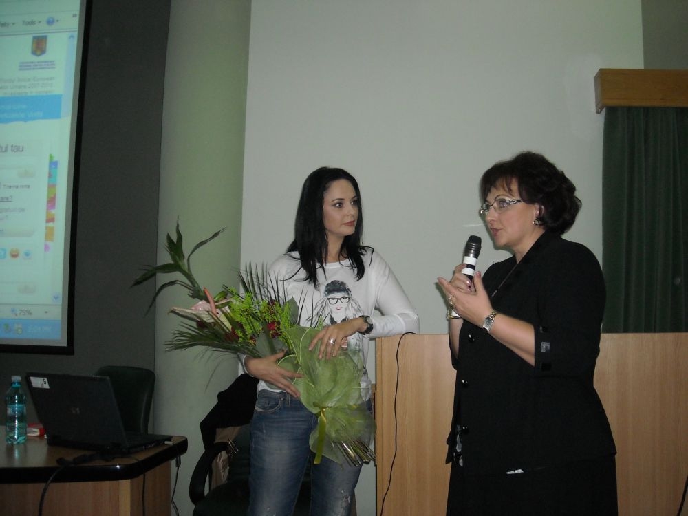 Andreea Marin le-a vorbit mamelor gălăţene