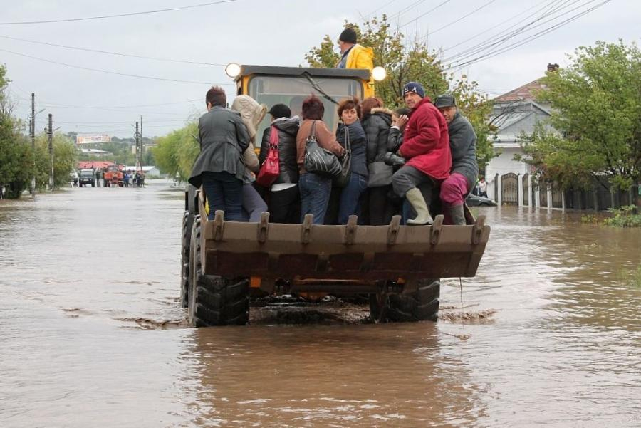 Galaţiul, cel mai calamitat judeţ al ţării