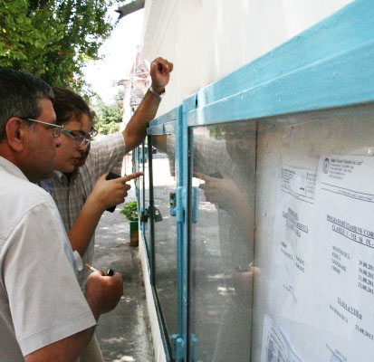 S-au afişat rezultatele la evaluare naţională - Vezi notelele de la CNVA, "Cuza" şi "Pedagogic"