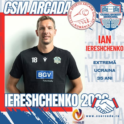 Stranier ucrainean, la CSM Arcada