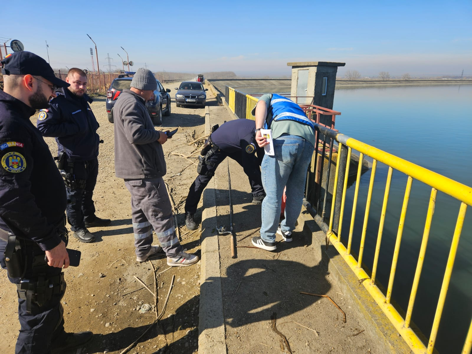 Jandarmii, în acțiune pentru a impune respectarea legilor privind pescuitul