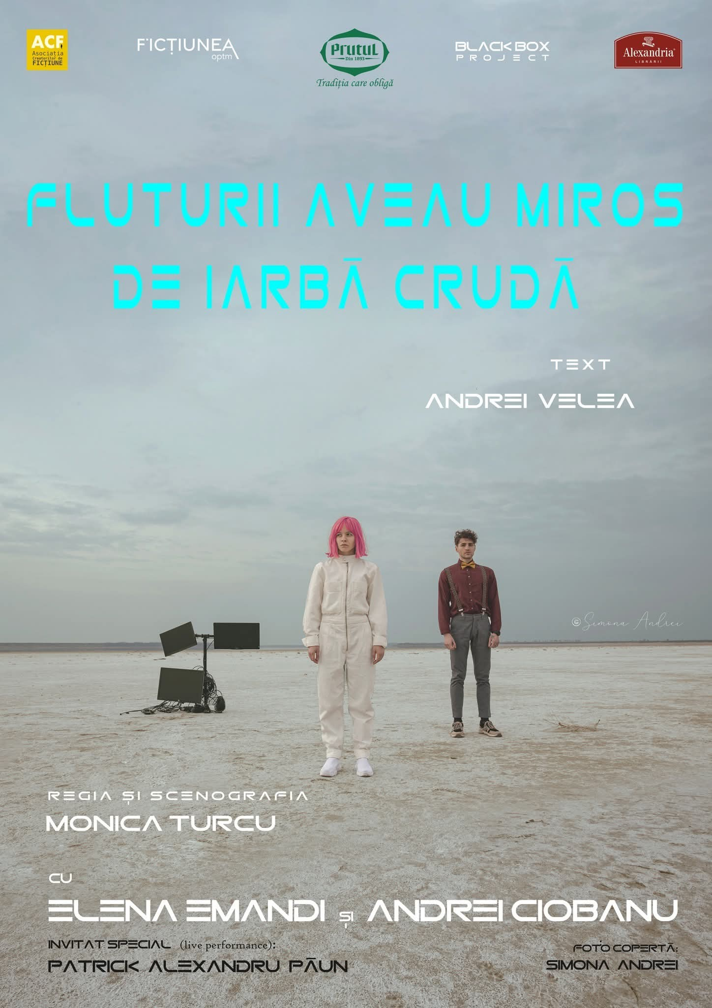 Spectacolul gălăţean „Fluturii aveau miros de iarbă crudă”, nominalizat la Premiile „Ficțiunea”