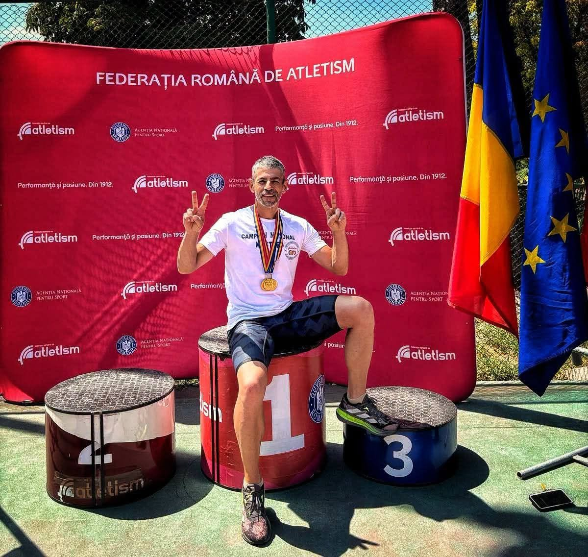 Din sportul gălăţean. Atleții gălățeni au dominat „Naționalele” veteranilor