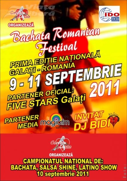 Astăzi începe Bachata Romanian Festival 
