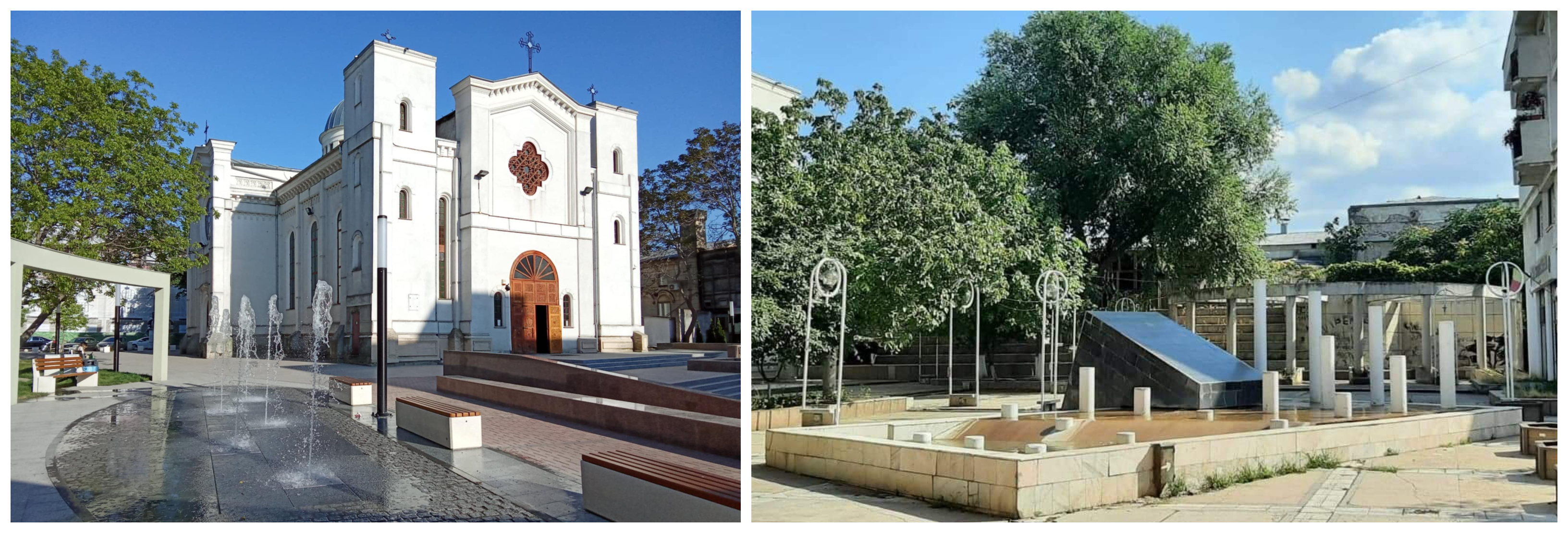 Poza zilei. Cum arată noua arteziană de la Biserica Greacă