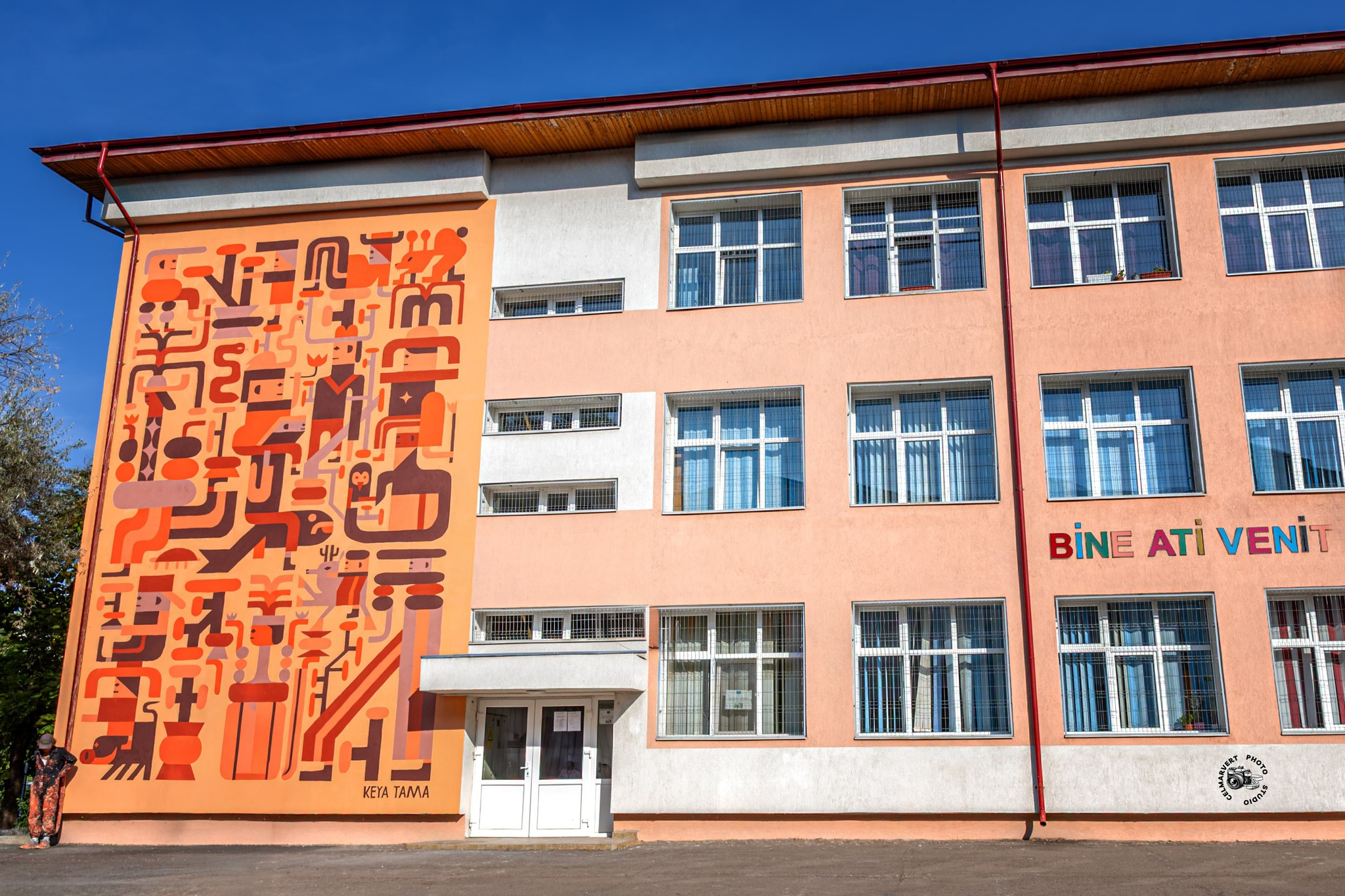 Școala Gimnazială nr. 3 din Galați, transformată prin artă urbană