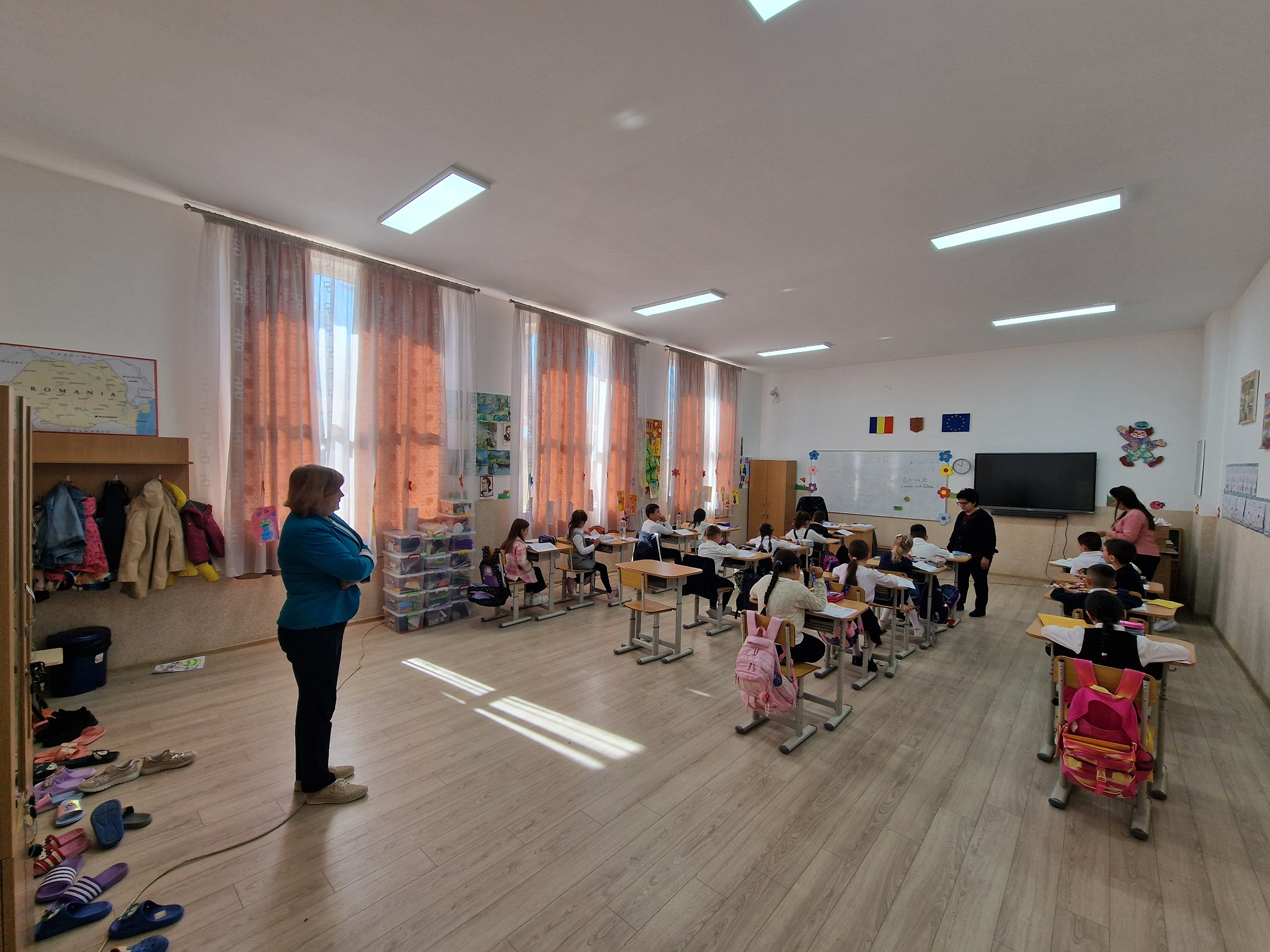 Școala din Pechea, redeschisă după inundaţiile din septembrie