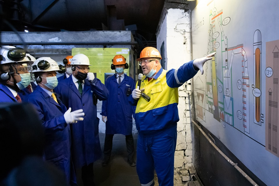 Reindustrializarea României începe în combinatul de la Galaţi (FOTO)