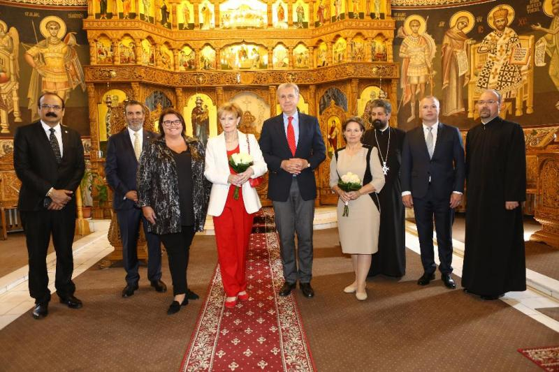 Liberty Galați susține lucrările la Biserica Siderurgiștilor