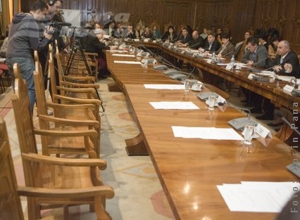 Protest… secret la CJ