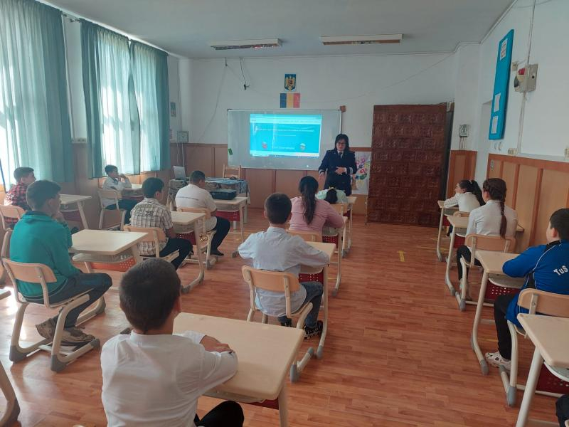 "Săptămâna prevenirii criminalității" 2022 la Negrilești