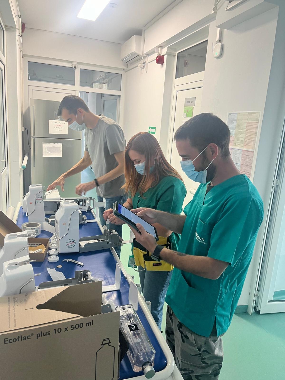 Echipamente pentru combaterea infecțiilor intraspitalicești