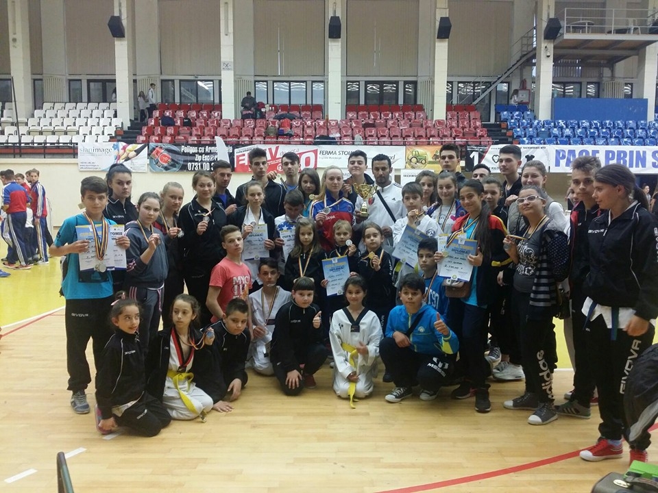 Performanţe gălăţene la „Naţionalele” de taekwondo