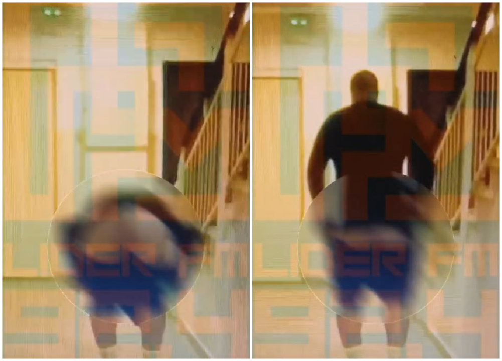 Un jandarm „apt” psihologic și-a dat pantalonii jos în public