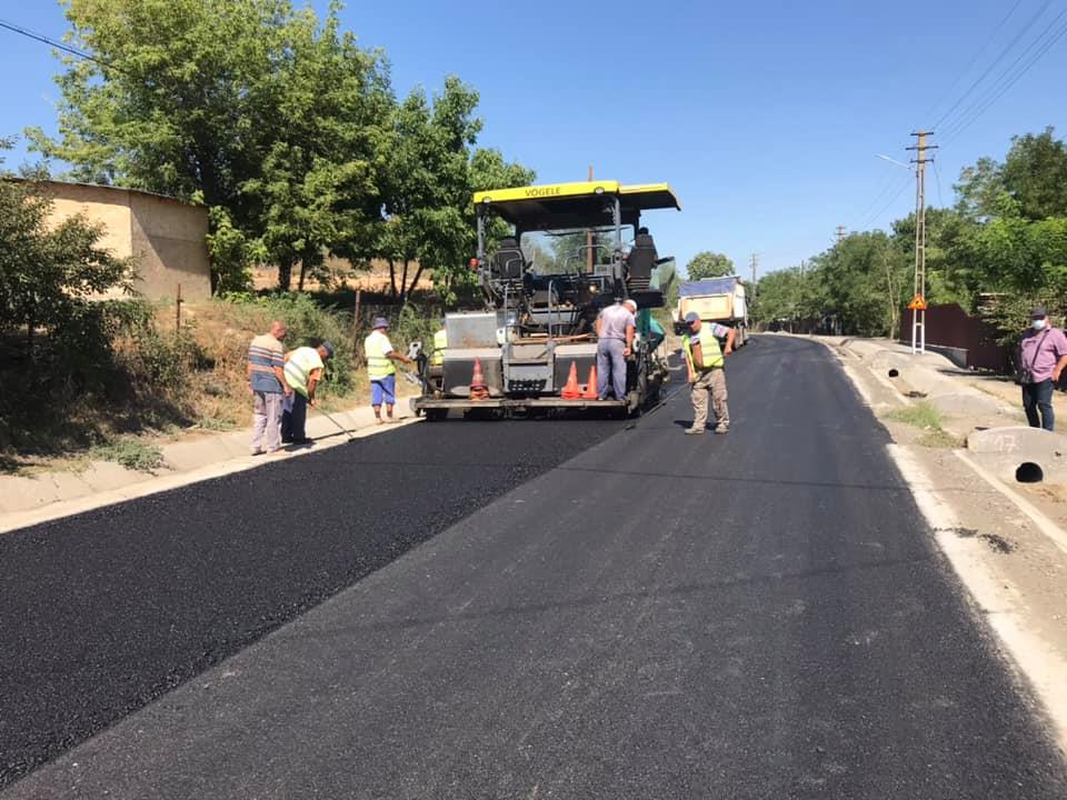 Lucrări intense în zona Târgu Bujor