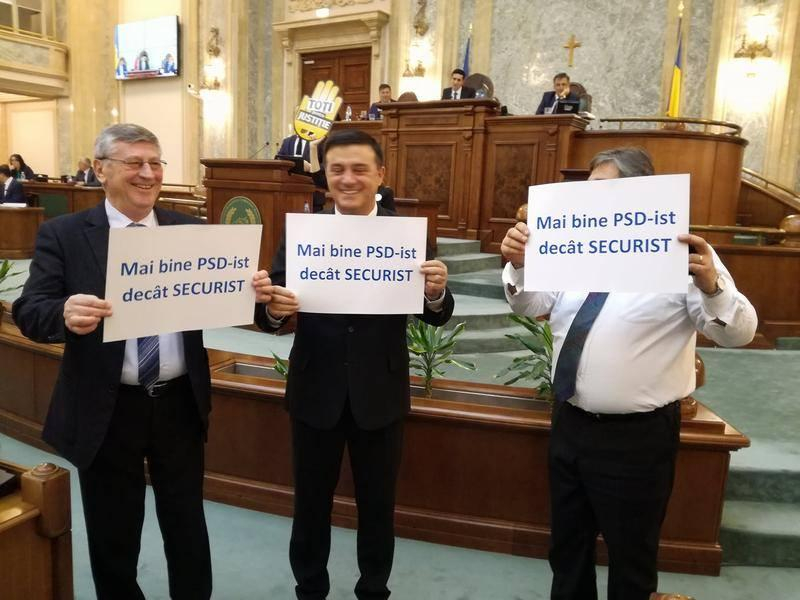 "Mai bine PSD-ist, decât securist"