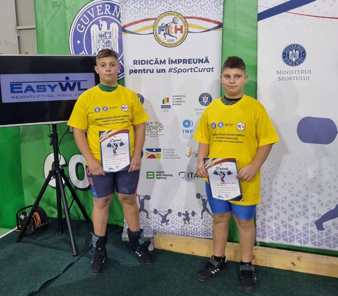 Primele realizări din acest an ale halterofililor