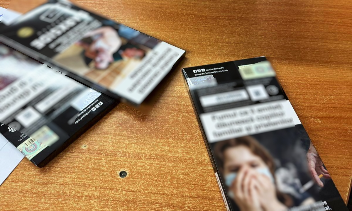 Tutun pentru narghilea descoperit la Oancea